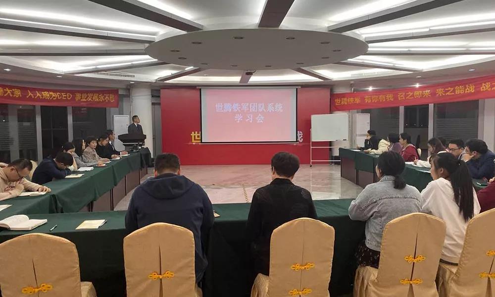 世騰鐵軍訓戰(zhàn)結合大練兵職業(yè)素養(yǎng)培訓會